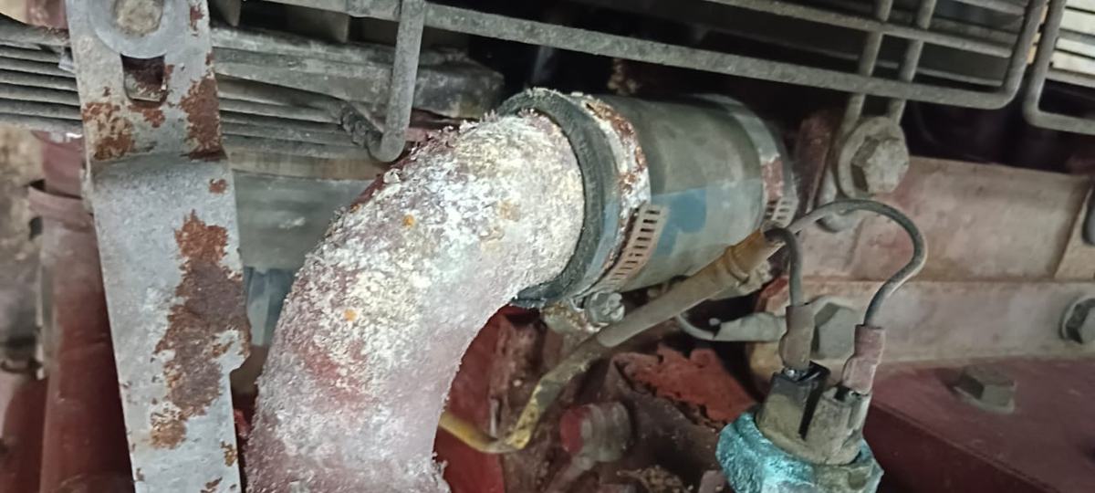 Genset Area Leakage Rectification Works by Green Catalyst Services