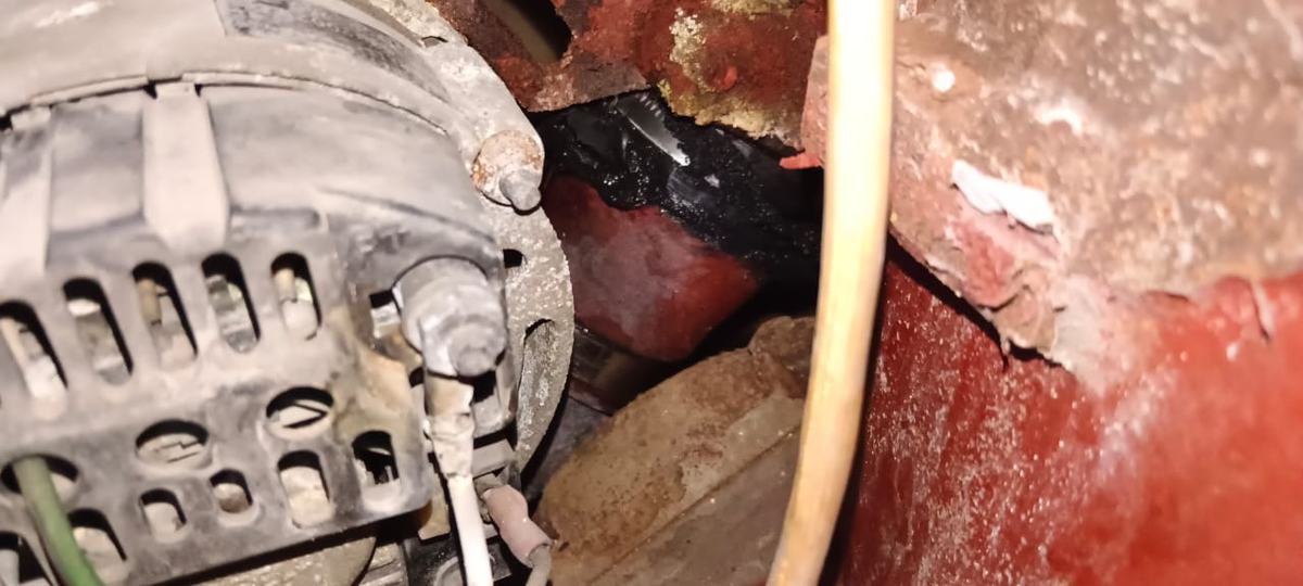 Genset Area Leakage Rectification Works by Green Catalyst Services - photo 4